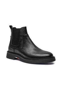 Tommy Hilfiger Skórzane sztyblety CHELSEA ze sklepu Gomez Fashion Store w kategorii Buty zimowe męskie - zdjęcie 184962313