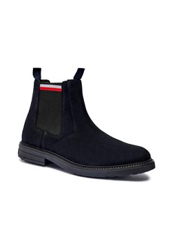 Tommy Hilfiger Skórzane sztyblety CHELSEA ze sklepu Gomez Fashion Store w kategorii Buty zimowe męskie - zdjęcie 184962464