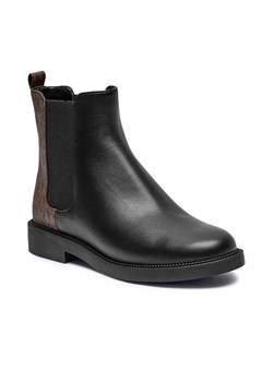 Michael Kors Sztyblety HAZEL CHELSEA | z dodatkiem skóry ze sklepu Gomez Fashion Store w kategorii Botki - zdjęcie 184962473