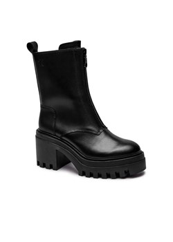Calvin Klein Jeans Skórzane botki na słupku CHUNKY ze sklepu Gomez Fashion Store w kategorii Botki - zdjęcie 184962590
