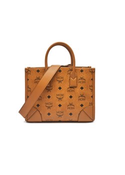 MCM Skórzany kuferek MUNCHEN ze sklepu Gomez Fashion Store w kategorii Kuferki - zdjęcie 184962693