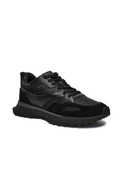 BOSS BLACK Sneakersy Jonah_Runn_mxmnN | z dodatkiem skóry ze sklepu Gomez Fashion Store w kategorii Buty sportowe męskie - zdjęcie 184962750