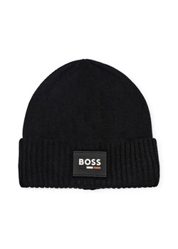 BOSS Kidswear Czapka | z dodatkiem wełny ze sklepu Gomez Fashion Store w kategorii Czapki dziecięce - zdjęcie 184962762