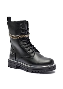 Karl Lagerfeld Kids Skórzane botki ze sklepu Gomez Fashion Store w kategorii Buty zimowe dziecięce - zdjęcie 184963003