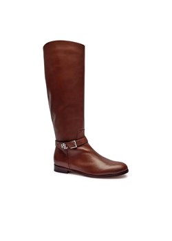LAUREN RALPH LAUREN Skórzane oficerki ze sklepu Gomez Fashion Store w kategorii Kozaki damskie - zdjęcie 184963182
