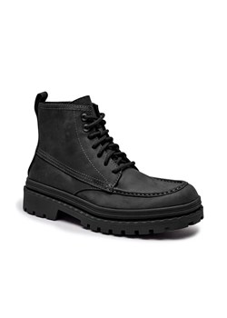 BOSS BLACK Skórzane buty wysokie Nebular ze sklepu Gomez Fashion Store w kategorii Buty zimowe męskie - zdjęcie 184963474