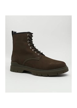 HUGO Skórzane trapery Ryan_Halb_nu ze sklepu Gomez Fashion Store w kategorii Buty zimowe męskie - zdjęcie 184963520
