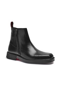 HUGO Skórzane buty wysokie IKER ze sklepu Gomez Fashion Store w kategorii Buty zimowe męskie - zdjęcie 184963600