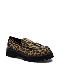 DKNY Loafersy GILLIAN | z dodatkiem skóry ze sklepu Gomez Fashion Store w kategorii Półbuty damskie - zdjęcie 184963680