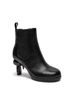 Karl Lagerfeld Skórzane botki na słupku IKON ISLAND ze sklepu Gomez Fashion Store w kategorii Botki - zdjęcie 184963891