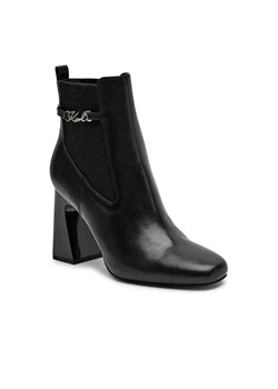 Karl Lagerfeld Skórzane botki na słupku ASTRA NOVA ze sklepu Gomez Fashion Store w kategorii Botki - zdjęcie 184963931