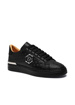 Philipp Plein Skórzane sneakersy Lo-Top ze sklepu Gomez Fashion Store w kategorii Buty sportowe męskie - zdjęcie 184963980