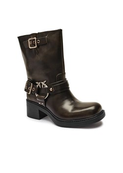 Pinko Skórzane botki na słupku ALYS 02 ze sklepu Gomez Fashion Store w kategorii Botki - zdjęcie 184964013
