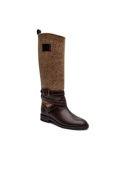 See By Chloé Oficerki | z dodatkiem skóry ze sklepu Gomez Fashion Store w kategorii Kozaki damskie - zdjęcie 184964030