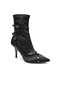 Pinko Botki na szpilce LUCY 12 | z dodatkiem skóry ze sklepu Gomez Fashion Store w kategorii Botki - zdjęcie 184964061