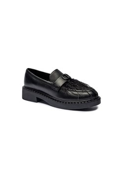 TWINSET Skórzane loafersy ze sklepu Gomez Fashion Store w kategorii Półbuty damskie - zdjęcie 184964074