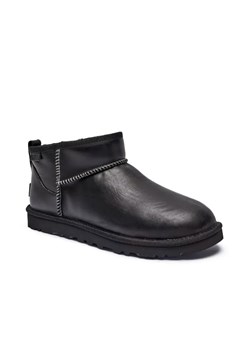 UGG Skórzane śniegowce CLASSIC ULTRA MINI | z dodatkiem wełny ze sklepu Gomez Fashion Store w kategorii Buty zimowe męskie - zdjęcie 184964131
