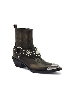 Pinko Skórzane kowbojki ze sklepu Gomez Fashion Store w kategorii Botki - zdjęcie 184964141