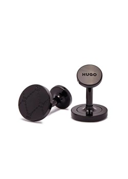 HUGO Spinki do mankietów E-MONOGRAMCHAIN-CUF ze sklepu Gomez Fashion Store w kategorii Spinki do mankietów - zdjęcie 184964342