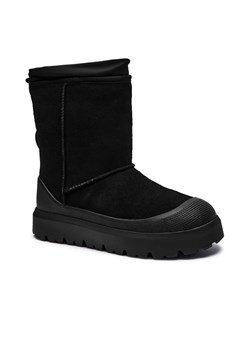 UGG Skórzane śniegowce CLASSIC SHORT WEATHER HYBRID ze sklepu Gomez Fashion Store w kategorii Buty zimowe męskie - zdjęcie 184964403