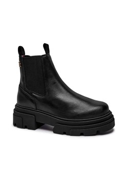 Tommy Hilfiger Skórzane sztyblety CHELSEA ze sklepu Gomez Fashion Store w kategorii Botki - zdjęcie 184964632