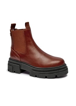 Tommy Hilfiger Skórzane sztyblety CHELSEA ze sklepu Gomez Fashion Store w kategorii Botki - zdjęcie 184964661