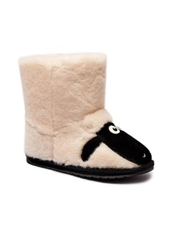 EMU Australia Skórzane śniegowce EMU Australia x Shaun The Sheep | z dodatkiem wełny ze sklepu Gomez Fashion Store w kategorii Buty zimowe dziecięce - zdjęcie 184964850