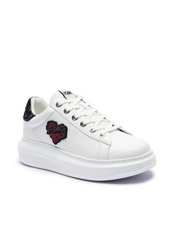 Karl Lagerfeld Skórzane sneakersy KAPRI Heart Of Karl ze sklepu Gomez Fashion Store w kategorii Buty sportowe damskie - zdjęcie 184964933