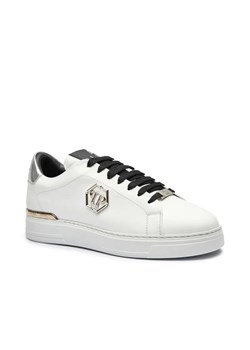 Philipp Plein Skórzane sneakersy Hexagon ze sklepu Gomez Fashion Store w kategorii Buty sportowe męskie - zdjęcie 184964992