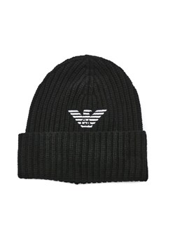 Emporio Armani Wełniana czapka ze sklepu Gomez Fashion Store w kategorii Czapki zimowe męskie - zdjęcie 184965192