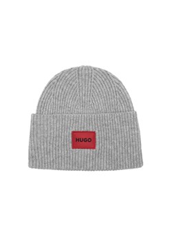 HUGO Wełniana czapka Saffa ze sklepu Gomez Fashion Store w kategorii Czapki zimowe damskie - zdjęcie 184965273