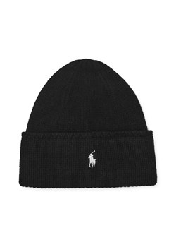 POLO RALPH LAUREN Wełniana czapka PONY ze sklepu Gomez Fashion Store w kategorii Czapki zimowe damskie - zdjęcie 184965403