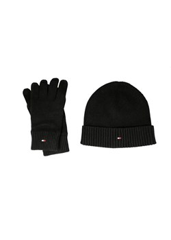 Tommy Hilfiger Czapka + rękawiczki | z dodatkiem kaszmiru ze sklepu Gomez Fashion Store w kategorii Czapki zimowe męskie - zdjęcie 184965754