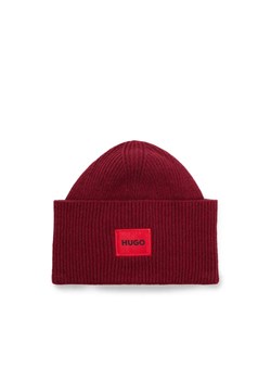 HUGO Wełniana czapka Xaff 6 ze sklepu Gomez Fashion Store w kategorii Czapki zimowe męskie - zdjęcie 184965794