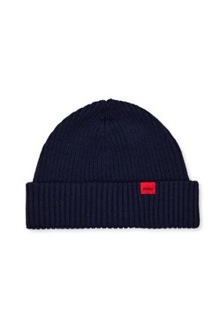 HUGO Wełniana czapka Xush ze sklepu Gomez Fashion Store w kategorii Czapki zimowe męskie - zdjęcie 184966114