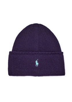 POLO RALPH LAUREN Wełniana czapka PONY ze sklepu Gomez Fashion Store w kategorii Czapki zimowe damskie - zdjęcie 184966140