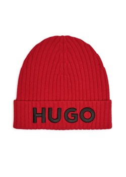 HUGO Wełniana czapka X565-7 ze sklepu Gomez Fashion Store w kategorii Czapki zimowe męskie - zdjęcie 184966150