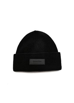 Calvin Klein Wełniana czapka BADGE DOCKER ze sklepu Gomez Fashion Store w kategorii Czapki zimowe męskie - zdjęcie 184966230