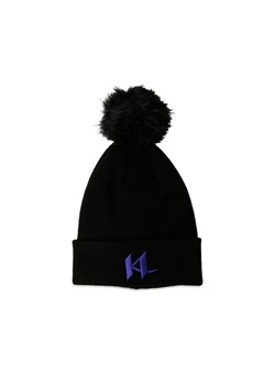 Karl Lagerfeld Wełniana czapka K/Kl Pompom ze sklepu Gomez Fashion Store w kategorii Czapki zimowe damskie - zdjęcie 184966250