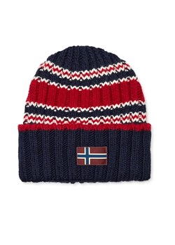 Napapijri Czapka AREUSE | z dodatkiem wełny ze sklepu Gomez Fashion Store w kategorii Czapki zimowe męskie - zdjęcie 184966524