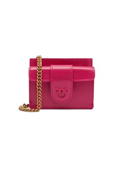 Pinko Skórzane etui na karty ze sklepu Gomez Fashion Store w kategorii Etui - zdjęcie 184966681