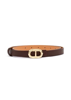 TWINSET Skórzany pasek ze sklepu Gomez Fashion Store w kategorii Paski damskie - zdjęcie 184966760