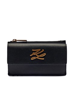 Karl Lagerfeld Skórzane etui na karty K/AUTOGRAPH ze sklepu Gomez Fashion Store w kategorii Etui - zdjęcie 184966791