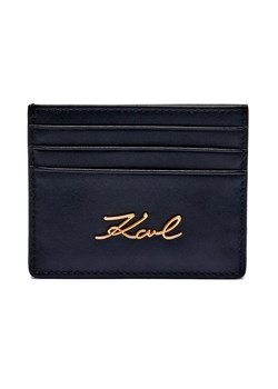 Karl Lagerfeld Skórzane etui na karty K/SIGNATURE ze sklepu Gomez Fashion Store w kategorii Etui - zdjęcie 184966792
