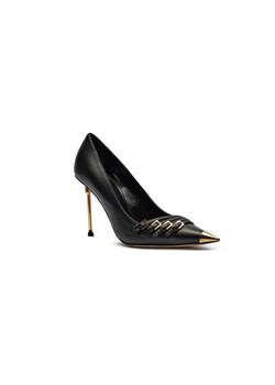 Elisabetta Franchi Skórzane szpilki ze sklepu Gomez Fashion Store w kategorii Czółenka - zdjęcie 184967230