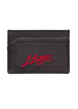 HUGO Skórzane etui na karty Handwritten ze sklepu Gomez Fashion Store w kategorii Etui - zdjęcie 184968440