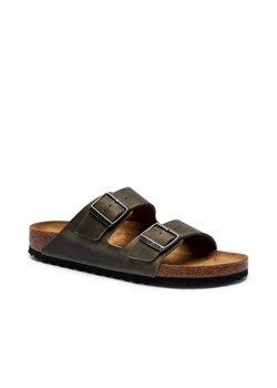 Birkenstock Skórzane klapki EVA | narrow fit ze sklepu Gomez Fashion Store w kategorii Klapki damskie - zdjęcie 184968481
