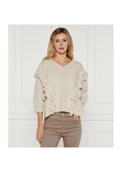 Marella SPORT Wełniany sweter Norois | Regular Fit ze sklepu Gomez Fashion Store w kategorii Swetry damskie - zdjęcie 184968982