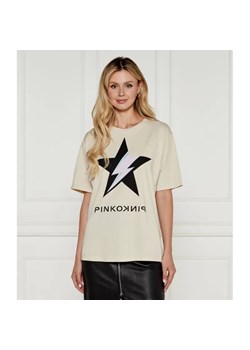 Pinko T-shirt SCANNER | Oversize fit ze sklepu Gomez Fashion Store w kategorii Bluzki damskie - zdjęcie 184969044
