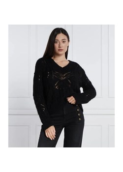 TWINSET Wełniany sweter | Regular Fit ze sklepu Gomez Fashion Store w kategorii Swetry damskie - zdjęcie 184969080